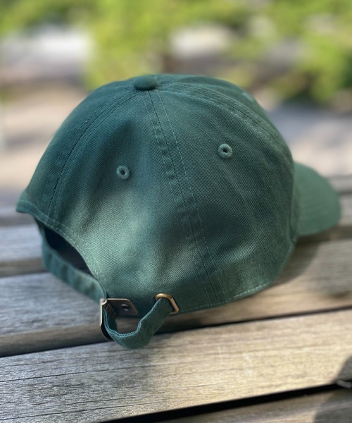 mi via loca（ミヴィアロカ）の「【newhattan】刺繍ロゴCAP・CIAO/マラコス【PT NO. MVL043/044 ※2A】（キャップ・レディース・ブラック/サックスブルー/ダークグリーン/スミクロ/ベージュ/ワインレッド・FREE）」の9枚目の写真