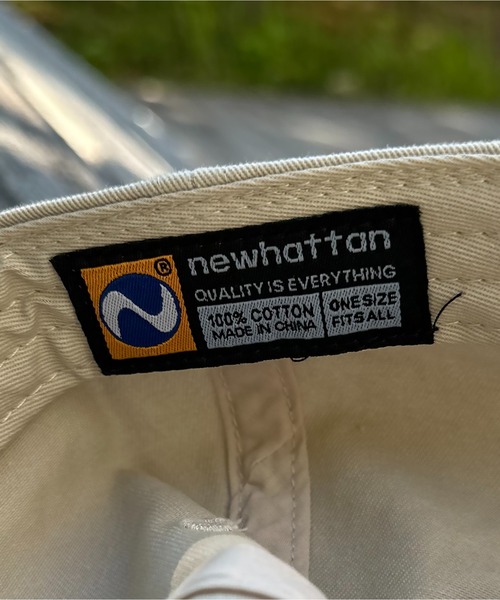 mi via loca（ミヴィアロカ）の「【newhattan】刺繍ロゴCAP・CIAO/マラコス【PT NO. MVL043/044 ※2A】（キャップ・レディース・ブラック/サックスブルー/ダークグリーン/スミクロ/ベージュ/ワインレッド・FREE）」の20枚目の写真