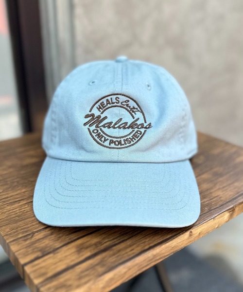 mi via loca（ミヴィアロカ）の「【newhattan】刺繍ロゴCAP・CIAO/マラコス【PT NO. MVL043/044 ※2A】（キャップ・レディース・ブラック/サックスブルー/ダークグリーン/スミクロ/ベージュ/ワインレッド・FREE）」の21枚目の写真