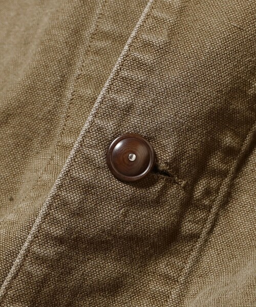 Kaptain Sunshine（キャプテン サンシャイン）の「KAPTAIN SUNSHINE / Forester Jacket（カバーオール・メンズ・ブラウン・38/40/36）」の6枚目の写真