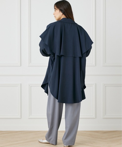 INED CLARO（イネドクラロ）の「ドライツイルトレンチコート（トレンチコート・レディース・カーキ/ネイビー・フリー）」の16枚目の写真