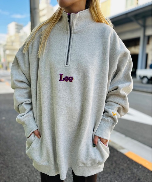 Lee（リー）の「LEE / ハーフジップスウェット サイド裾ジップ で