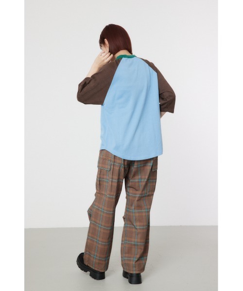 RODEO CROWNS WIDE BOWL（ロデオクラウンズワイドボウル）の「GOOD OLDラグランL/S トップス（Tシャツ/カットソー・レディース・ブルー系その他2/イエロー系その他/グリーン系その他・SMALL/MEDIUM）」の18枚目の写真