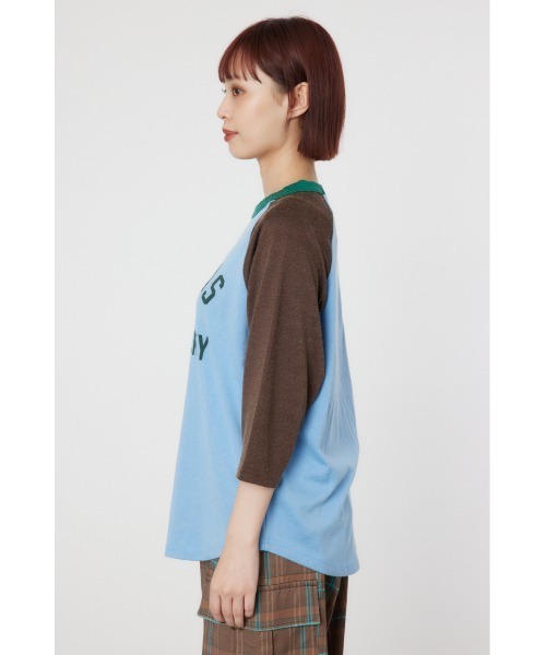 RODEO CROWNS WIDE BOWL（ロデオクラウンズワイドボウル）の「GOOD OLDラグランL/S トップス（Tシャツ/カットソー・レディース・ブルー系その他2/イエロー系その他/グリーン系その他・SMALL/MEDIUM）」の20枚目の写真