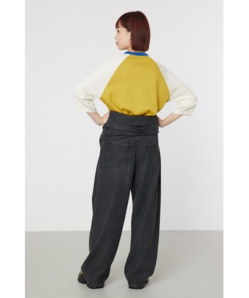 RODEO CROWNS WIDE BOWL（ロデオクラウンズワイドボウル）の「GOOD OLDラグランL/S トップス（Tシャツ/カットソー・レディース・ブルー系その他2/イエロー系その他/グリーン系その他・SMALL/MEDIUM）」の8枚目の写真