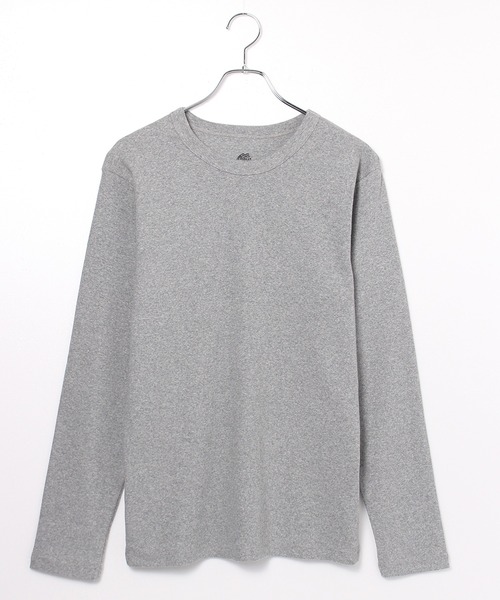 JEMORGAN(ジェーイーモーガン)の「【JEMORGAN / ジェーイーモーガン】 テレコクルーネックロンT(Tシャツ/カットソー・メンズ・オフホワイト/ブラック/杢グレー・M/XL/L)」の9枚目の写真