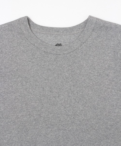 JEMORGAN(ジェーイーモーガン)の「【JEMORGAN / ジェーイーモーガン】 テレコクルーネックロンT(Tシャツ/カットソー・メンズ・オフホワイト/ブラック/杢グレー・M/XL/L)」の11枚目の写真