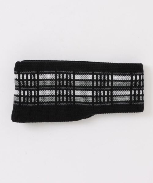 OVERRIDE(オーバーライド)の「OVERRIDE GEOMETRIC JACQURED HEADBAND / オーバーライド(ヘアバンド・メンズ・グレー/ブルー/ブラック・57~59cm)」の4枚目の写真