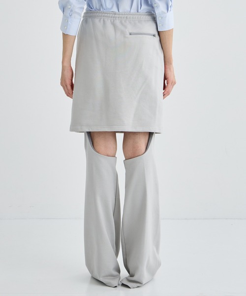 BASICKS（ベイシックス）の「【BASICKS/ベーシックス】Apron Sweat Trouser/エプロンスウェットパンツ（スウェットパンツ・レディース・ブラック/グレー・S）」の22枚目の写真