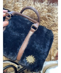 EVRIS | フェイクファーボストンBAG(ボストンバッグ)