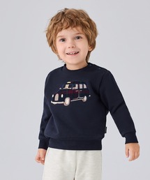 combimini（コンビミニ）の「裏毛長袖トレーナー（車）（スウェット）」