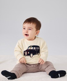 combimini（コンビミニ）の「裏毛長袖トレーナー（車）（スウェット）」