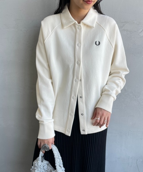 FRED PERRY フレッドペリー ラグラ ンスリーブスウェットカーディガン FRED PERRY（フレッドペリー）の「[FRED PERRY/フレッドペリー
