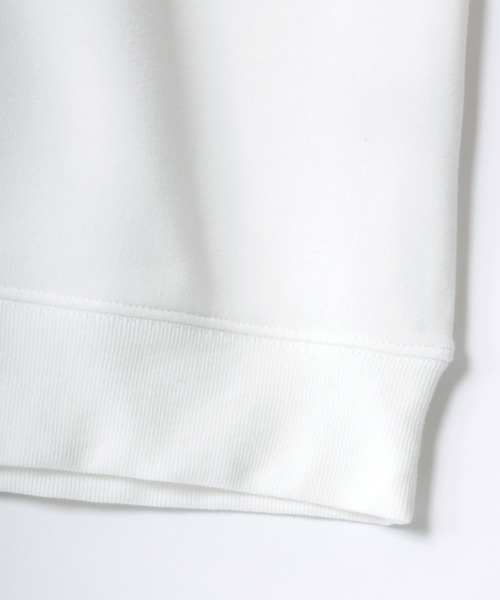 Lazar(ラザル)の「Lazar 別注 Heart Embroidery Sweat/オーバーサイズ 裏起毛 ハート柄 ワンポイント刺繍 スウェット トレーナー/長袖 トップス プルオーバー/レディース メンズ(スウェット・レディース・ブラック/グレー系その他/アッシュグレー/ブラック系その他/ホワイト/ホワイト系その他・M/L/LL)」の16枚目の写真