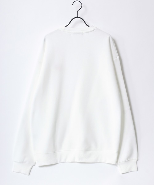 Lazar(ラザル)の「Lazar 別注 Heart Embroidery Sweat/オーバーサイズ 裏起毛 ハート柄 ワンポイント刺繍 スウェット トレーナー/長袖 トップス プルオーバー/レディース メンズ(スウェット・レディース・ブラック/グレー系その他/アッシュグレー/ブラック系その他/ホワイト/ホワイト系その他・M/L/LL)」の13枚目の写真