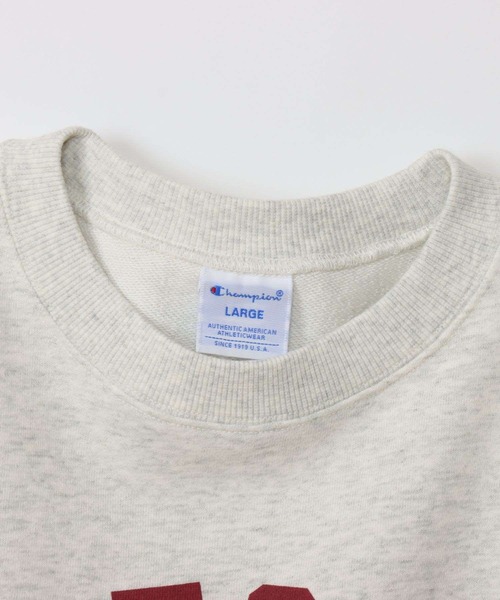 Champion（チャンピオン）の「Champion カレッジクルーネックスウェット（スウェット・メンズ・ブラック/オフホワイト/ブルー/オートミール/ネイビー・M/L/XL）」の13枚目の写真