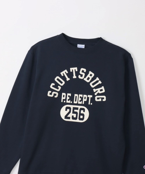 Champion（チャンピオン）の「Champion カレッジクルーネックスウェット（スウェット・メンズ・ブラック/オフホワイト/ブルー/オートミール/ネイビー・M/L/XL）」の15枚目の写真