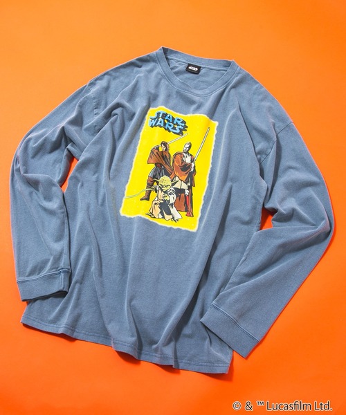STAR WARS　スターウォーズ　長袖カットソー　長袖Tシャツ　ロンT　M 楽天市場】グラソス(GLAZOS)【STAR WARS】アナキン・スカイ