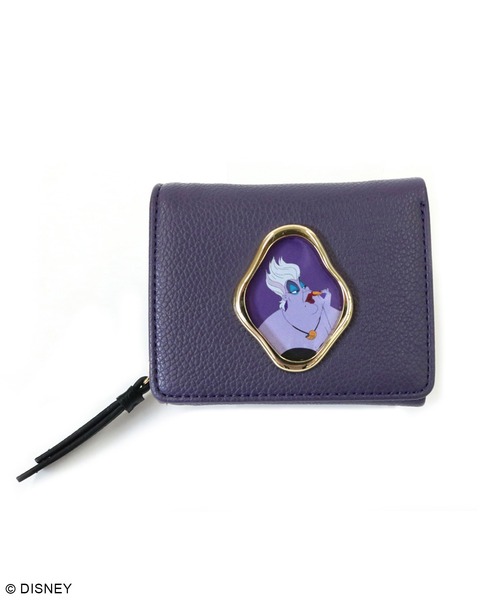Disney(ディズニー)の「ディズニー ヴィランズ / メタルフレームミニウォレット(財布・レディース・パープル/シルバー/ブラック・FREE)」の18枚目の写真