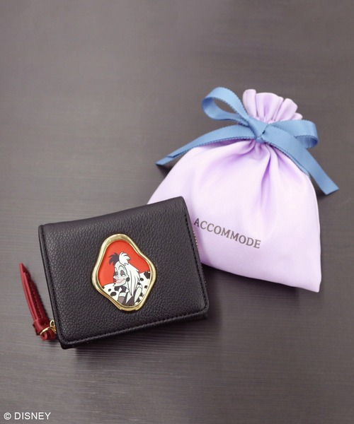 Disney(ディズニー)の「ディズニー ヴィランズ / メタルフレームミニウォレット(財布・レディース・パープル/シルバー/ブラック・FREE)」の19枚目の写真