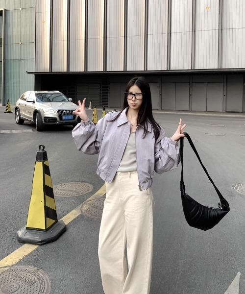 tageechita(タジチタ)の「【tageechita】ベーシックストレートナローホワイトデニム(デニムパンツ・レディース・アイボリー・XS/S/M/L)」の14枚目の写真