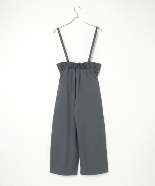 VENCEEXCHANGE(ヴァンスエクスチェンジ)の「ツイルサロペット(サロペット/オーバーオール・レディース・チャコール/ブラウン系/ブラック・FREE)」の5枚目の写真