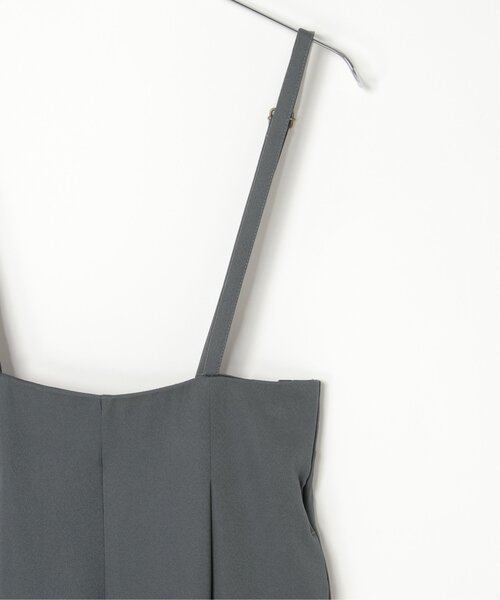 VENCEEXCHANGE(ヴァンスエクスチェンジ)の「ツイルサロペット(サロペット/オーバーオール・レディース・チャコール/ブラウン系/ブラック・FREE)」の6枚目の写真