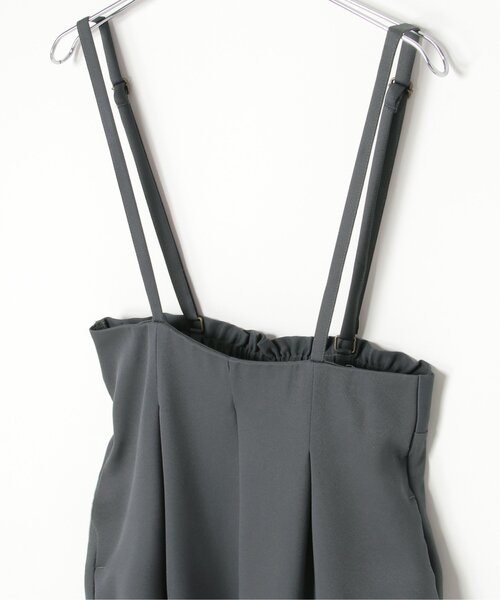 VENCEEXCHANGE(ヴァンスエクスチェンジ)の「ツイルサロペット(サロペット/オーバーオール・レディース・チャコール/ブラウン系/ブラック・FREE)」の8枚目の写真