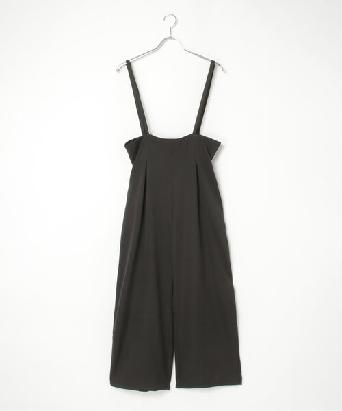 VENCEEXCHANGE(ヴァンスエクスチェンジ)の「ツイルサロペット(サロペット/オーバーオール・レディース・チャコール/ブラウン系/ブラック・FREE)」の15枚目の写真