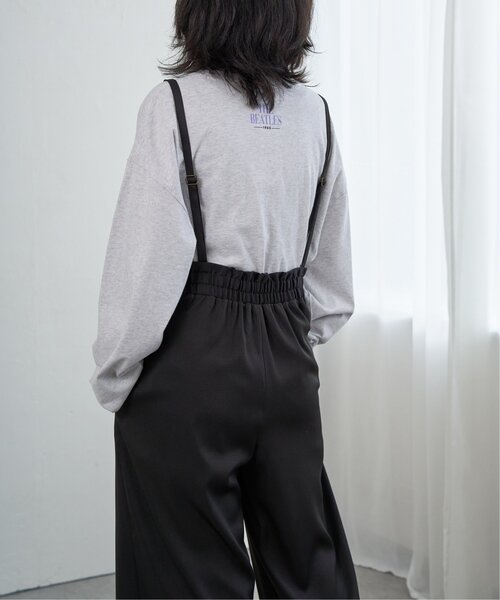 VENCEEXCHANGE(ヴァンスエクスチェンジ)の「ツイルサロペット(サロペット/オーバーオール・レディース・チャコール/ブラウン系/ブラック・FREE)」の19枚目の写真