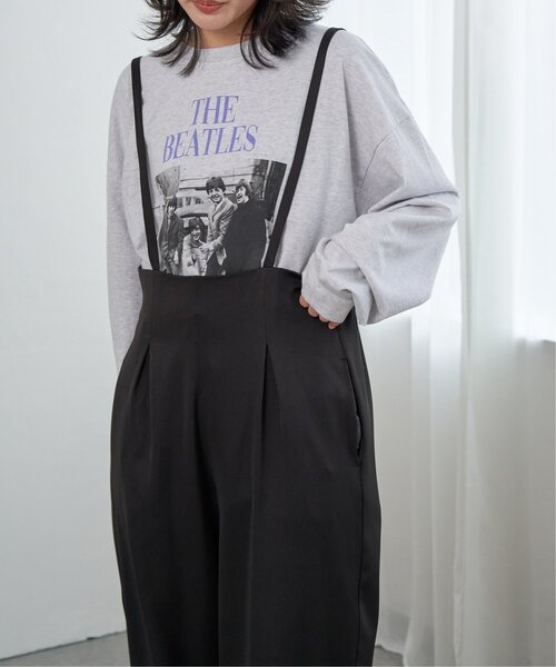 VENCEEXCHANGE(ヴァンスエクスチェンジ)の「ツイルサロペット(サロペット/オーバーオール・レディース・チャコール/ブラウン系/ブラック・FREE)」の20枚目の写真