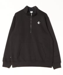 コンバース  ハーフジップ スウェット TOP_ハーフジップスウェット