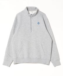 コンバース ハーフジップ スウェット TOP_ハーフジップスウェット