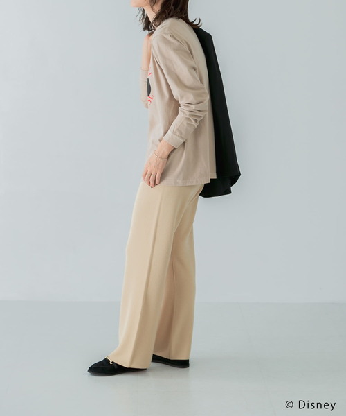 GOOD ROCK SPEED（グッドロックスピード）の「『別注』GOOD ROCK SPEED×URBAN RESEARCH　Mickey/ロングTシャツ（Tシャツ/カットソー・レディース・ホワイト/ライトベージュ・ONE）」の14枚目の写真