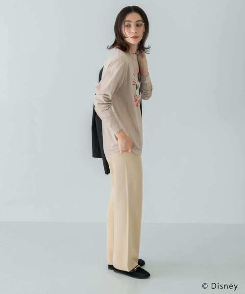 GOOD ROCK SPEED（グッドロックスピード）の「『別注』GOOD ROCK SPEED×URBAN RESEARCH　Mickey/ロングTシャツ（Tシャツ/カットソー・レディース・ホワイト/ライトベージュ・ONE）」の17枚目の写真