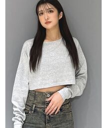 GYDA | symmetry GYDA GLITTERショートロンT(Tシャツ/カットソー)