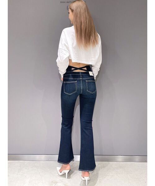 GYDA(ジェイダ)の「symmetry GYDA GLITTERショートロンT(Tシャツ/カットソー・レディース・ブラック/オフホワイト/グレー・FREE)」の21枚目の写真