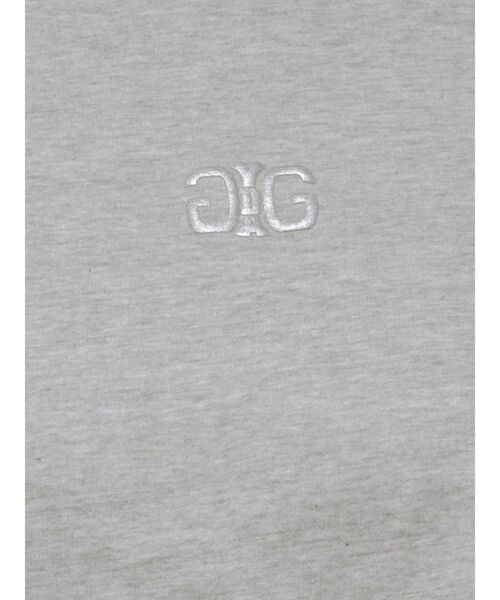 GYDA(ジェイダ)の「symmetry GYDA GLITTERショートロンT(Tシャツ/カットソー・レディース・ブラック/オフホワイト/グレー・FREE)」の7枚目の写真