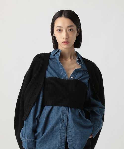 STERNBERG（スタンバーグ）の「2SETメリノウールビスチェカーディガン（ニット/セーター・レディース・ブラック/ブラウン/レッド・MEDIUM/LARGE）」の7枚目の写真