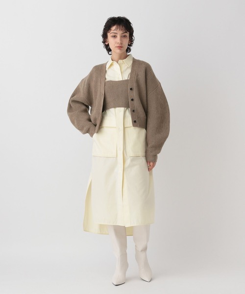 STERNBERG（スタンバーグ）の「2SETメリノウールビスチェカーディガン（ニット/セーター・レディース・ブラック/ブラウン/レッド・MEDIUM/LARGE）」の19枚目の写真