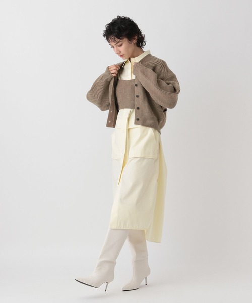 STERNBERG（スタンバーグ）の「2SETメリノウールビスチェカーディガン（ニット/セーター・レディース・ブラック/ブラウン/レッド・MEDIUM/LARGE）」の20枚目の写真