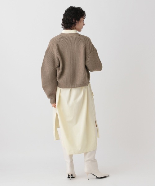 STERNBERG（スタンバーグ）の「2SETメリノウールビスチェカーディガン（ニット/セーター・レディース・ブラック/ブラウン/レッド・MEDIUM/LARGE）」の21枚目の写真