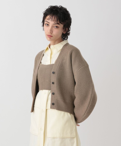 セール】2SETメリノウールビスチェカーディガン（ニット