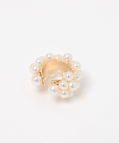 LAKOLE(ラコレ)の「パールバブルイヤーカフ / 147785(イヤーカフ・レディース・ホワイト・FREE)」の2枚目の写真