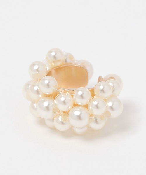 LAKOLE(ラコレ)の「パールバブルイヤーカフ / 147785(イヤーカフ・レディース・ホワイト・FREE)」の3枚目の写真