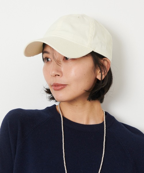 NEW ERA(ニューエラ)の「【NEW ERA×MICA&DEAL】コラボレーションコーデュロイCAP(キャップ・レディース・オフホワイト/ブラック・FREE)」の19枚目の写真