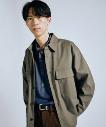 【ZOZO限定】SHIPS.me: ビッグシルエットCPOシャツ