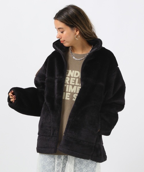 【セール】[軽量で暖かい]スタンドカラーファーブルゾン（ブルゾン）｜BAYFLOW（ベイフロー）