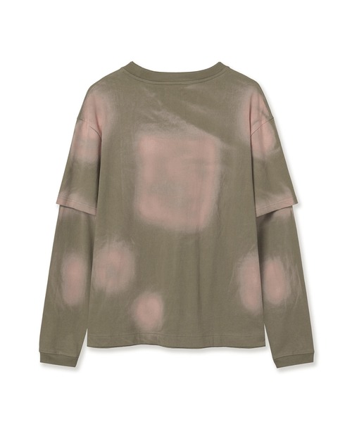 aeae(エーイーエーイー)の「FADED LAYERED L/S(Tシャツ/カットソー・レディース・グリーン系その他/ブラック・MEDIUM)」の8枚目の写真
