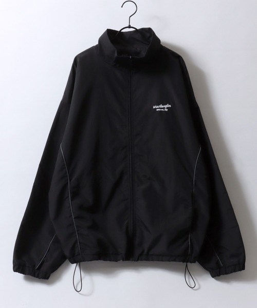 SUMMER SALE ☆【マークジェイコブス】ナイロンブルゾン ジャケットM スポーティなナイロンジャケット】 パイピング トラックジャケット